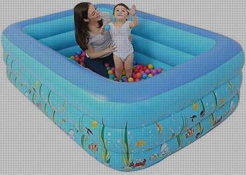 Review de piscina inflable familiar rectangular