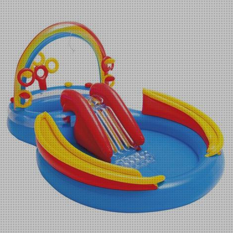 Review de piscina inflable intex con techo