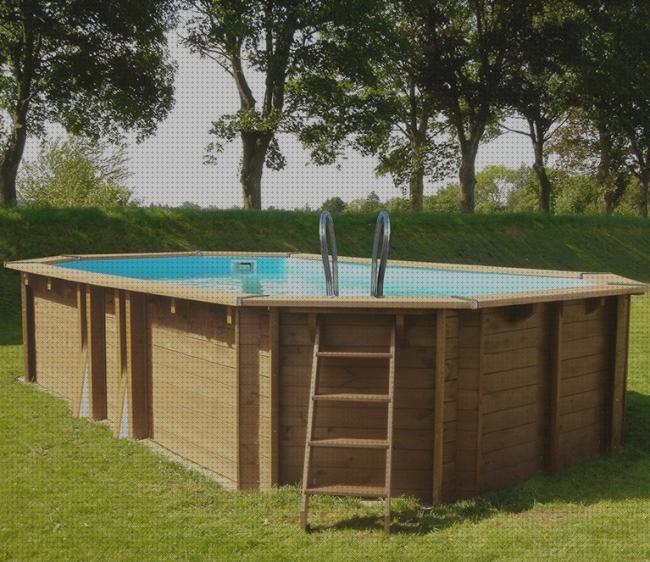 33 Mejores piscinas madera ovaladas
