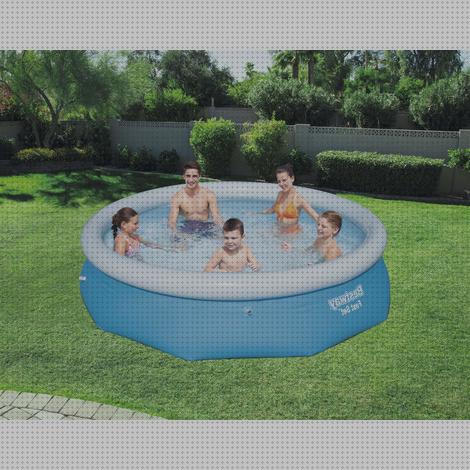 Las mejores bestway piscina plástico redonda fast set 2 300 litros bestway