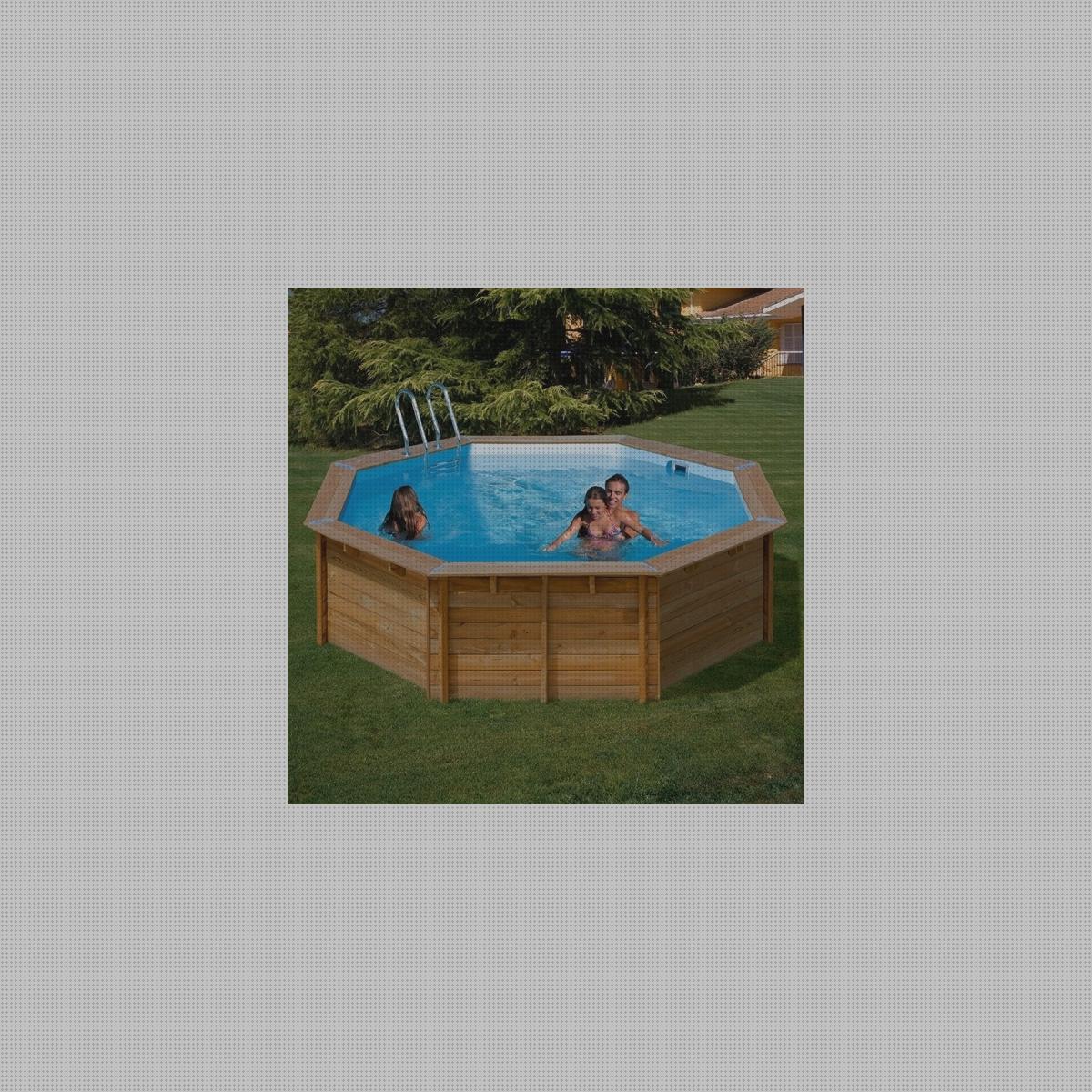 Review de piscina redonda desmontable de madera