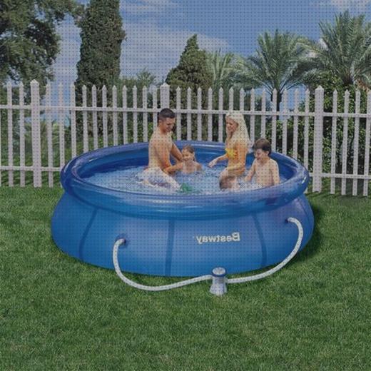 Review de piscina redonda hinchable 366x91 cm quick set