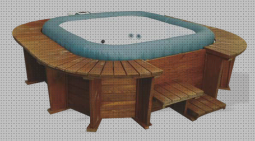 Review de piscina spa hinchable madera