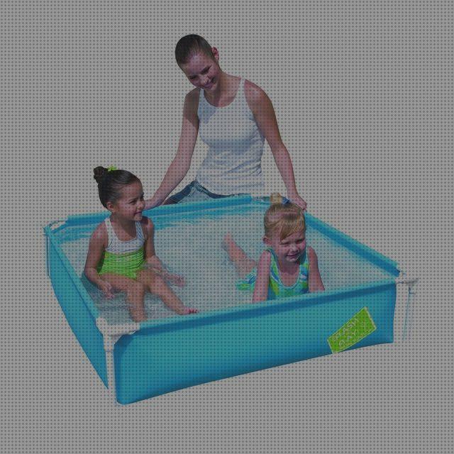 Review de piscina tubular infantil cuadrada bestway