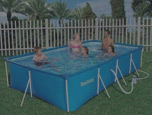 Las mejores piscinas piscinas 4x2 desmontable rectangular