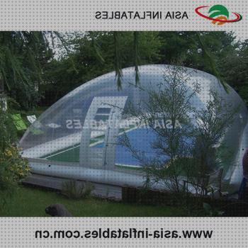 Las mejores marcas de piscinas piscina cupula hinchable transparente