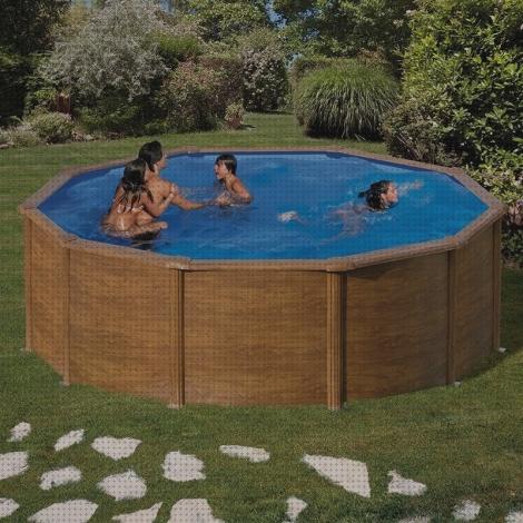 ¿Dónde poder comprar piscinas madera piscinas piscinas desmontable gre acero redonda imitación madera?