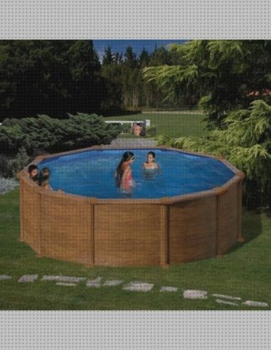 Las mejores piscinas madera piscinas piscinas desmontable gre imitación madera
