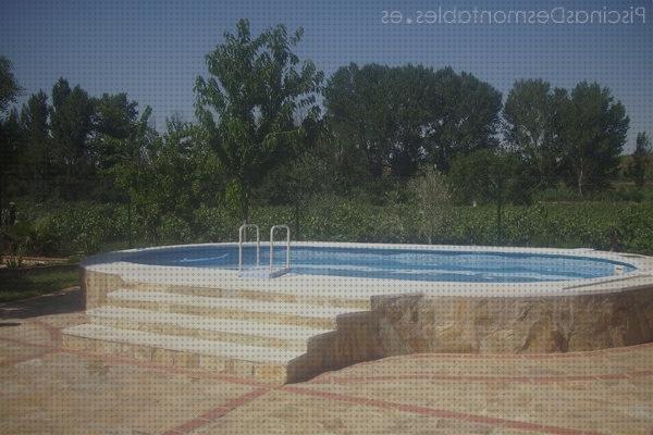 Las mejores piscinas piscinas desmontable semienterrada