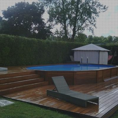 Las mejores tarima desmontables piscinas piscinas desmontables con tarima exterio