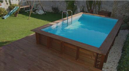 Review de piscinas desmontables de madera pequeñas