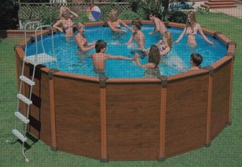 Las mejores piscinas desmontables doradas de madera