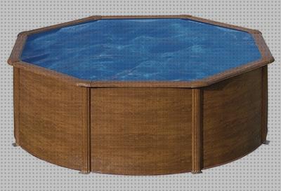 Review de piscinas desmontables madera baratas