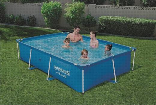 Review de piscinas desmontables rectangulares bestways