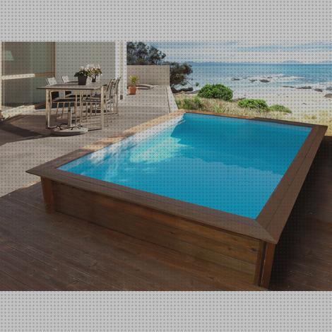Review de piscinas desmontables rectangulares de madera
