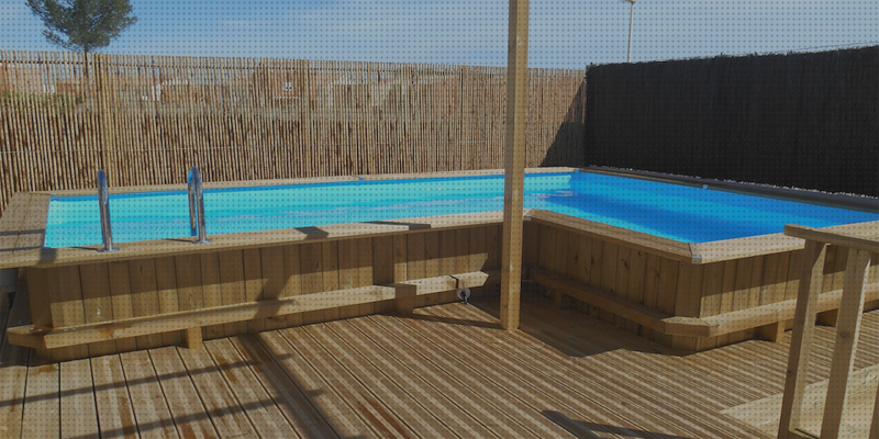 Las mejores marcas de piscinas desmontables revestimiento madera
