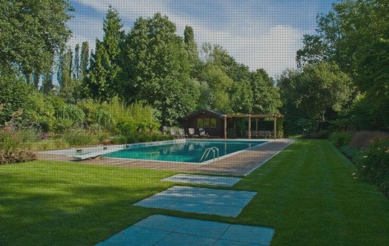 Las 19 Mejores piscinas grandes jardines