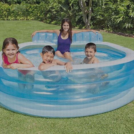 Review de piscinas hinchables con asientos intex