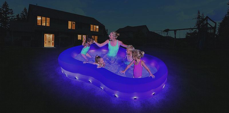 Las mejores marcas de led piscina hinchable luz led