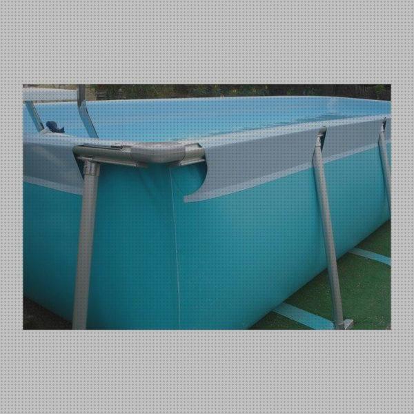 Las mejores marcas de piscinas rectangular piscinas piscina rectangular desmontable 1 32