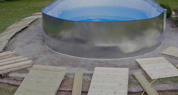Las mejores alumineo plastico piscina redonda de alumineo