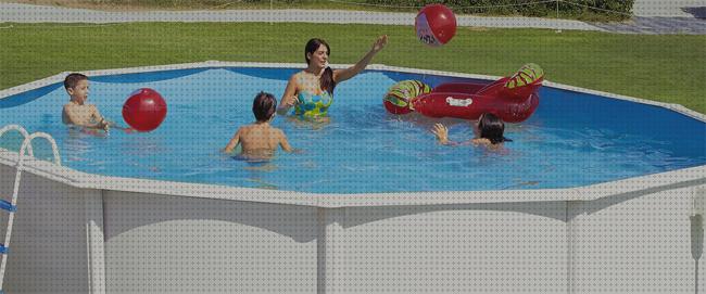 Review de polvo granulado desmontables piscinas