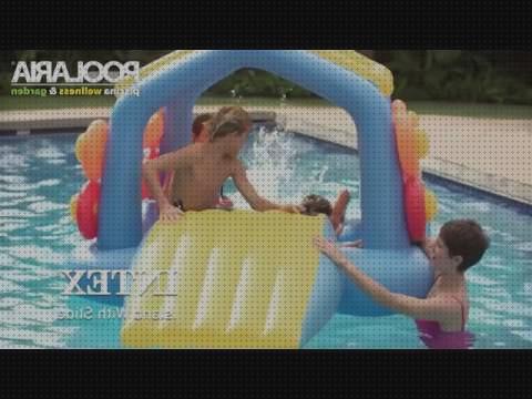 Review de tobogan hinchable piscina intex