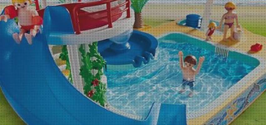 playmobil piscina con terraza